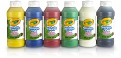 Crayola Vingerverf Afwasbaar, 6 Kleuren
