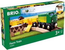 BRIO Train des animaux de la ferme - 33404