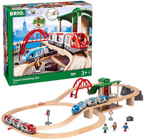 BRIO Circuit plateforme voyageurs - 33512-2