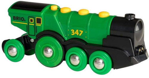 BRIO Grüner Gustav Batterielok-2