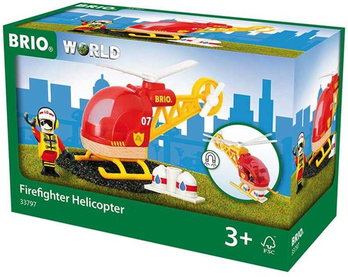 Brio Firefighter Helicopter