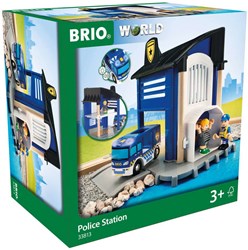 Brio Polizei Station - Licht und Sound - Spielset für Kinder