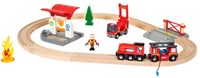 Brio Feuerwehr-Spielzeugzugset - Feuerwehr-Thema für Kinder-3