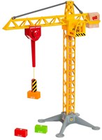 Brio grue de chantier lumineuse - jouet grue pour circuit train - 33835-3