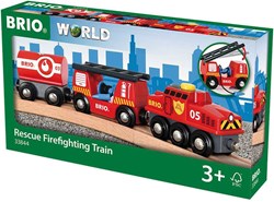 BRIO Train des pompiers - 33844