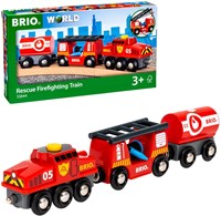 Brio Feuerwehr Spielzeugzug - Feuerwehrzug 33844-2