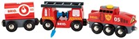 Brio Feuerwehr Spielzeugzug - Feuerwehrzug 33844-3
