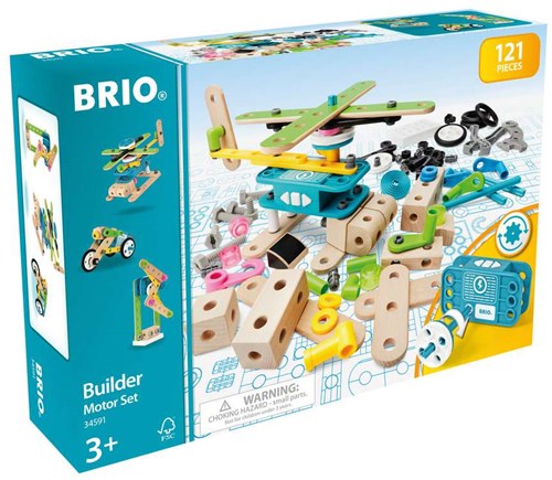 Brio Builder coffret de construction moteur - jouet de construction 120 pièces