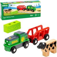Brio Farm Battery Train-2