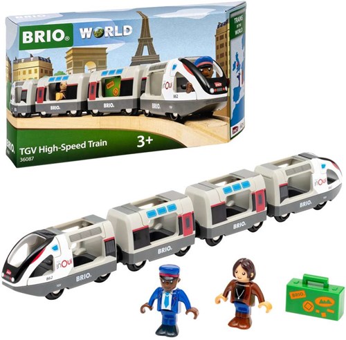Brio TGV Hochgeschwindigkeitszug Spielzeugzug - Trains of the world-3