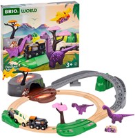 Brio Spielzeug Dinosaurier Abenteuer Set - Holzeisenbahn mit Dinos-2
