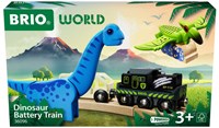 Brio Dinosaurier Battery Train - Holzspielzeugzug mit Dinosaurier-Thema