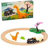 Brio jouet train dinosaure - circuit en bois avec dinosaures-2