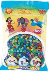 Hama Strijkkralen - Glittermix (201-54), 3000st.