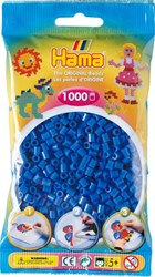 Hama perles à repasser bleues - 1000 perles créatives