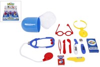 Dokter speelset 6-delig in capsule 20cm