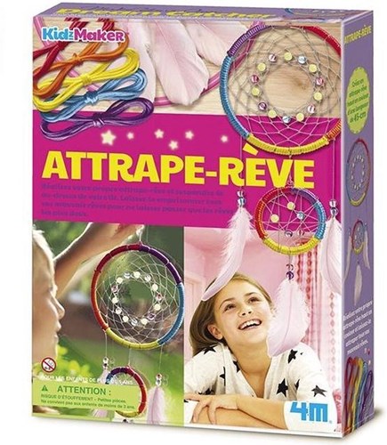 4M KidzMaker : DROMENVANGER / F R A N S T A L I G E PACKAGE, avec instructions détaillées, boîte 20.5x27.5x5.5cm, 5+