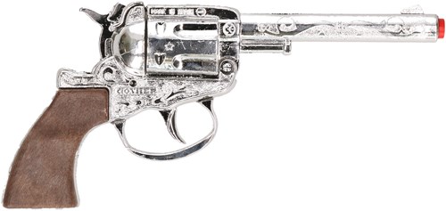 Klappertjespistool Spielzeug Revolver 100 Schuss Metall Cowboy Zubehör-3