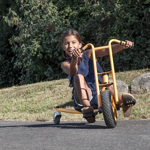 Top Trike Drift Trike Fahrrad schwarz orange für Kinder und sportliches Spielen