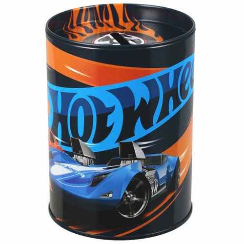 Lobbes Hot Wheels Spardose Metall für Kinder - buntes Design-2