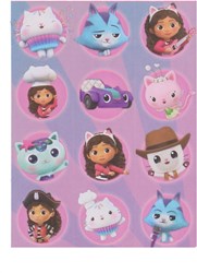 Totum Sticker Gabby's Dollhouse Stickerbogen für Kinder - 60 Stück