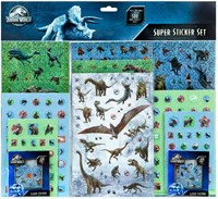 Undercover Jurassic World Super Set de Stickers - 500 autocollants dinosaures