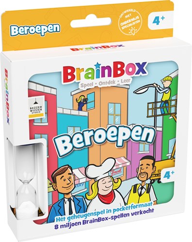 Bezzerwizzer jeu de cartes Brainbox Pocket Métiers - jeu éducatif-3