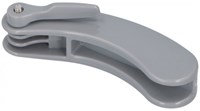 Aide tourne-clé gris - Vivamore compact 12,5 cm pour portes