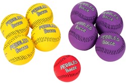 Spordas set de boules de bocce - Pebbles Bocce Balls - jeu d'extérieur