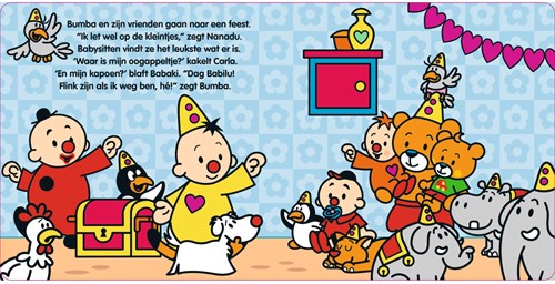 Bumba livre cartonné babysitter livre d'images pour tout-petits et enfants-2