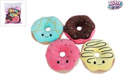 Van Manen Plüschspielzeug Fluffy Menu mit 4 Donuts - 40cm Kuscheltier