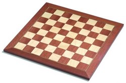 HOT Games Schachbrett Mahagoni/Ahorn Ing. V. 50mm 48cm
