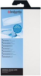 Brabantia Bügelbrett Unterlage Filz Universal 135 x 49 cm Weiß
