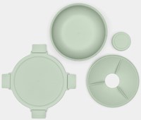 Brabantia Salatschüssel Make & Take 1,3L Jade Grün - Lunchbox-3