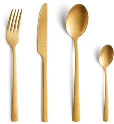 Amefa Manille vintage bestekset 16-delig goud