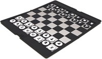 HOT Games magnetisches Reiseschach Etui 20x17cm - Schachspiel Reisegröße