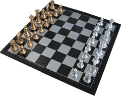 HOT Games Schachkassette. Zwkunst.magn.24x12x4cm.