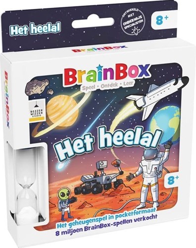 Bezzerwizzer jeu de cartes Brainbox Pocket L'univers - jeu familial