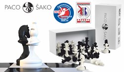 HOT Exclusive Schachspiel Paco Sako Friedensschach - innovatives Brettspiel