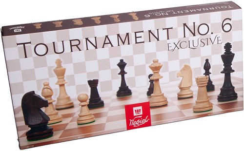 HOT Games Schachkasten Turnier 6 mahagoni/essenz 53x26cm-3
