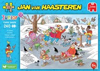 Jumbo Puzzle Jan van Haasteren Junior Eislaufen 240 Teile Kinder-2