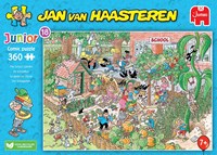 Jumbo Puzzle Jan van Haasteren Junior Schulgarten 360 Teile Karton-3