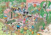 Jumbo Puzzle Jan van Haasteren Junior Schulgarten 360 Teile Karton-2