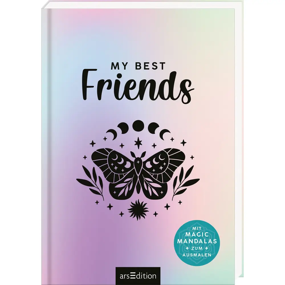 ars Edition Freundebuch Mandala Magie Hardcover kreatives Geschenk
