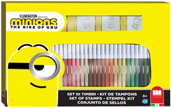 Minions Kleurset met Stempels, 41dlg.