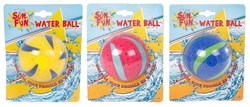 Super Splash balle d'eau jouet 8 cm coloré plage piscine