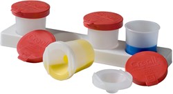 Creall Farbtopf Halter - Anti-Kleckern Becher 320ml 4er Set