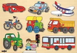 Woody Woody inzet puzzel transport 91906