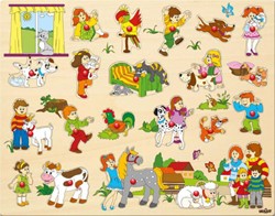 Woody Woody Holzeinsteckpuzzle groß 91912