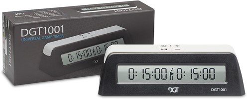 DGT Schachuhr DGT 1001 Digital Schwarz